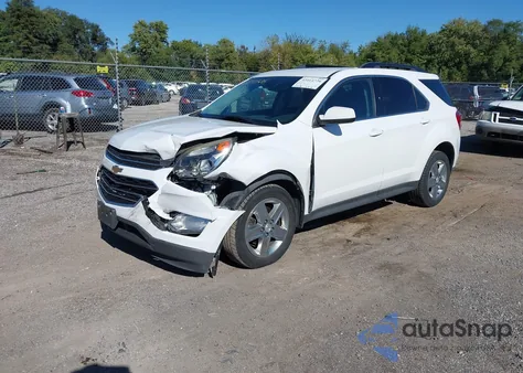 2016 Chevrolet Equinox Lt из США, поврежденный, VIN 2GNFLFE34G6219043